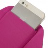 Неопреновый спортивный чехол на руку с подсветкой для Apple iPhone 5/5S/SE Рожевий (21369)