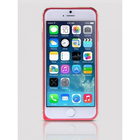 Металлический бампер Nillkin Gothic Series для Apple iPhone 6/6s (4.7'') Червоний (12035)