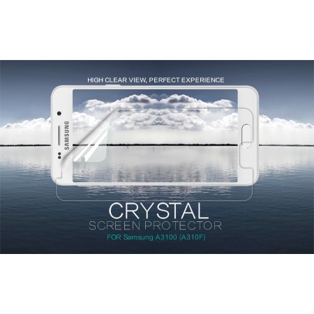 Защитная пленка Nillkin Crystal для Samsung A310F Galaxy A3 (2016) З малюнком (16080)