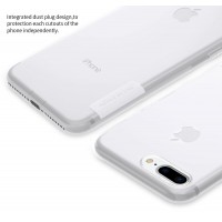 TPU чехол Nillkin Nature Series для Apple iPhone 7 plus / 8 plus (5.5'') Белый (21527)