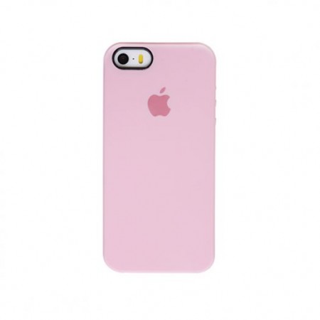 Чехол Silicone Case (AA) для Apple iPhone 5/5S/SE Рожевий (17122)