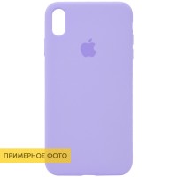 Чехол Silicone Case (AA) для Apple iPhone 5/5S/SE Бузковий (17119)