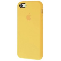 Чехол Silicone Case (AA) для Apple iPhone 5/5S/SE Золотий (18223)