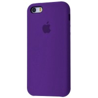 Чехол Silicone Case (AA) для Apple iPhone 5/5S/SE Фіолетовий (20575)
