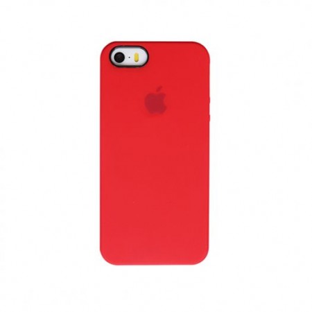Чехол Silicone Case (AA) для Apple iPhone 5/5S/SE Червоний (17123)