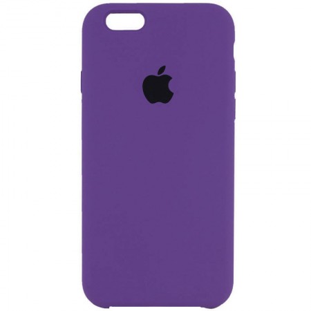 Чехол Silicone Case (AA) для Apple iPhone 5/5S/SE Фіолетовий (23870)