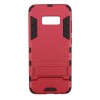 Ударопрочный чехол-подставка Transformer для Samsung G955 Galaxy S8 Plus с мощной защитой корпуса Красный (29622)