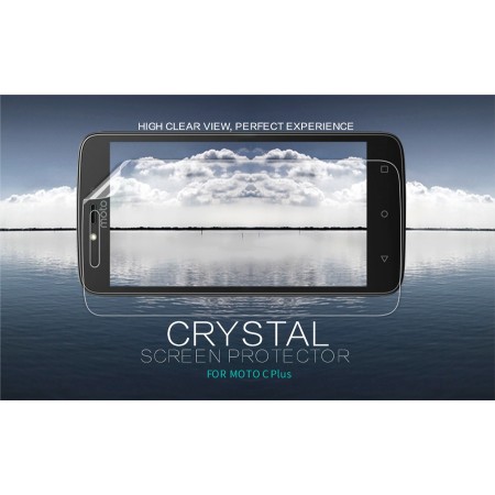 Защитная пленка Nillkin Crystal для Motorola Moto C Plus З малюнком (16554)
