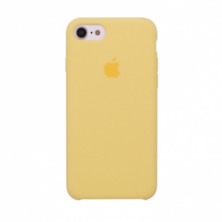 Чехол Silicone case (AAA) для Apple iPhone 7 / 8 (4.7'') Желтый (1058)