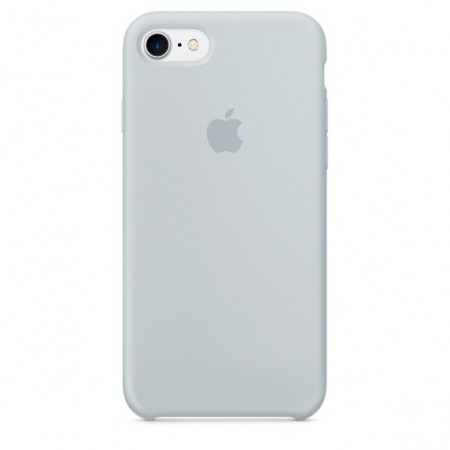 Чехол Silicone case (AAA) для Apple iPhone 7 / 8 (4.7'') Блакитний (1059)