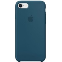 Чехол Silicone case (AAA) для Apple iPhone 7 / 8 (4.7'') Синій (1047)