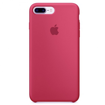 Чехол Silicone case (AAA) для Apple iPhone 7 plus / 8 plus (5.5'') Червоний (1069)