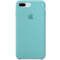 Чехол Silicone case (AAA) для Apple iPhone 7 plus / 8 plus (5.5'') Бирюзовый (1079)