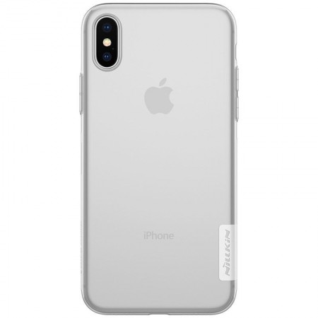 TPU чехол Nillkin Nature Series для Apple iPhone X (5.8'') / XS (5.8'') Білий (1080)