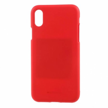 TPU чехол Mercury Jelly Soft series для Apple iPhone X (5.8'') / XS (5.8'') Красный (12067)
