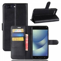 Чехол (книжка) Wallet с визитницей для Asus Zenfone 4 Max (ZC554KL) Чорний (12068)