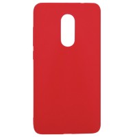 Силиконовый чехол Candy для Xiaomi Redmi Note 4X / Note 4 (SD) Красный (14629)