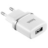 СЗУ Hoco C11 USB Charger 1A (+кабель microUSB 1м) Білий (14962)