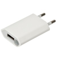 СЗУ (5w 1A) для Apple iPhone / iPod (no box) Белый (15160)