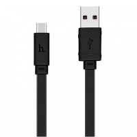 Дата кабель Hoco X5 Bamboo USB to Type-C (100см) Чорний (13852)