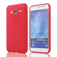 Силиконовый чехол Candy для Samsung J510F Galaxy J5 (2016) Красный (31363)