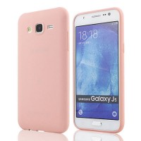 Силиконовый чехол Candy для Samsung J510F Galaxy J5 (2016) Розовый (31364)