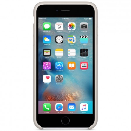 Чехол Silicone Case (AA) для Apple iPhone 6/6s (4.7'') Серый (1108)