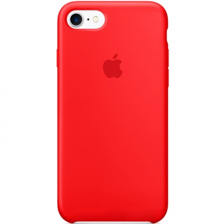 Чехол Silicone Case (AA) для Apple iPhone 6/6s (4.7'') Красный (1101)