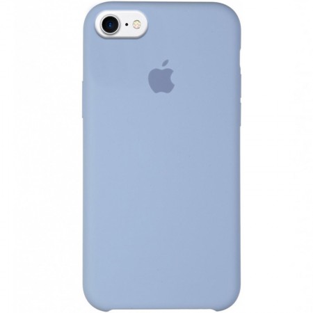 Чехол Silicone Case (AA) для Apple iPhone 6/6s (4.7'') Голубой (1127)