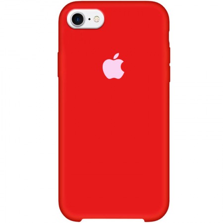 Чехол Silicone Case (AA) для Apple iPhone 6/6s (4.7'') Красный (1132)