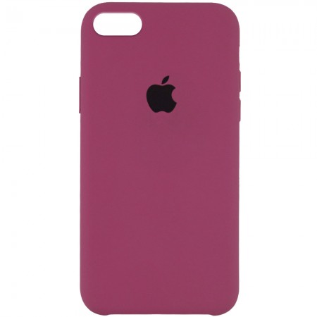 Чехол Silicone Case (AA) для Apple iPhone 6/6s (4.7'') Малиновый (1099)