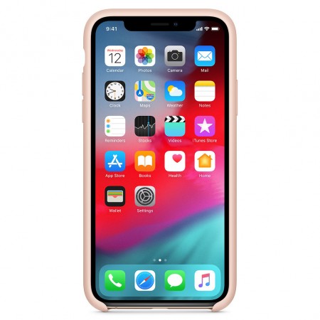 Чехол Silicone Case (AA) для Apple iPhone 6/6s (4.7'') Розовый (1104)