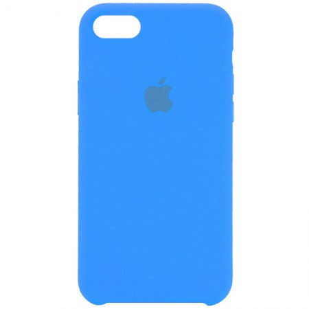 Чехол Silicone Case (AA) для Apple iPhone 6/6s (4.7'') Голубой (1135)