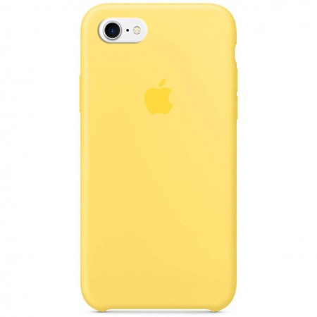 Чехол Silicone Case (AA) для Apple iPhone 7 / 8 (4.7'') Жовтий (1161)