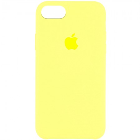 Чехол Silicone Case (AA) для Apple iPhone 7 / 8 (4.7'') Желтый (1152)