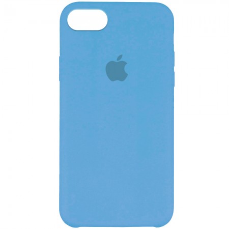 Чехол Silicone Case (AA) для Apple iPhone 7 / 8 (4.7'') Голубой (1145)