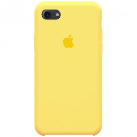Чехол Silicone Case (AA) для Apple iPhone 7 / 8 (4.7'') Желтый (1158)