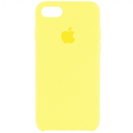 Чехол Silicone Case (AA) для Apple iPhone 7 / 8 (4.7'') Желтый (1192)