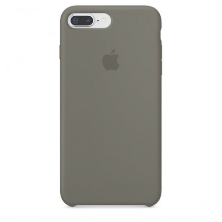 Чехол Silicone Case (AA) для Apple iPhone 7 plus / 8 plus (5.5'') Серый (20577)