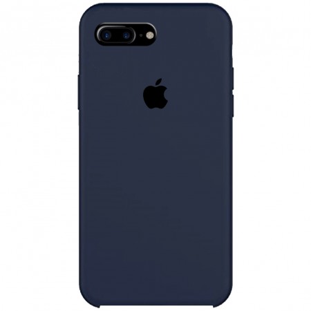 Чехол Silicone Case (AA) для Apple iPhone 7 plus / 8 plus (5.5'') Синий (1214)