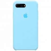 Чехол Silicone Case (AA) для Apple iPhone 7 plus / 8 plus (5.5'') Бирюзовый (1205)