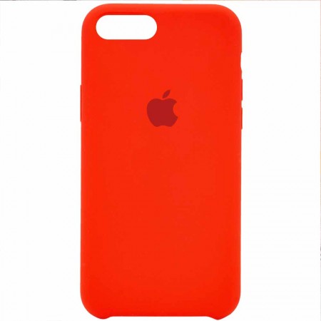 Чехол Silicone Case (AA) для Apple iPhone 7 plus / 8 plus (5.5'') Красный (1196)