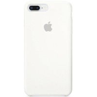 Чехол Silicone Case (AA) для Apple iPhone 7 plus / 8 plus (5.5'') Белый (1197)