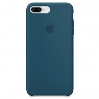 Чехол Silicone Case (AA) для Apple iPhone 7 plus / 8 plus (5.5'') Синій (1212)