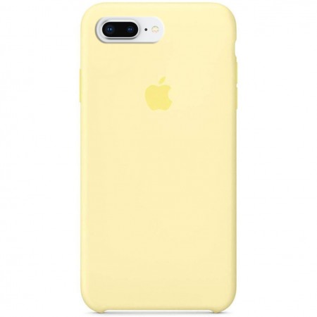 Чехол Silicone Case (AA) для Apple iPhone 7 plus / 8 plus (5.5'') Желтый (1208)