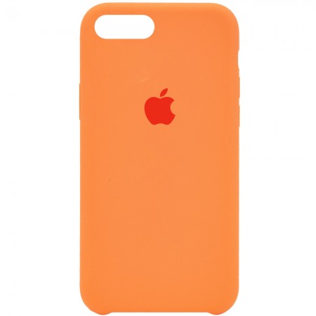 Чехол Silicone Case (AA) для Apple iPhone 7 plus / 8 plus (5.5'') Оранжевый (1207)
