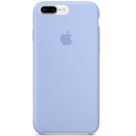 Чехол Silicone Case (AA) для Apple iPhone 7 plus / 8 plus (5.5'') Голубой (1225)
