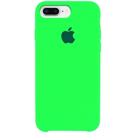 Чехол Silicone Case (AA) для Apple iPhone 7 plus / 8 plus (5.5'') Салатовый (1229)