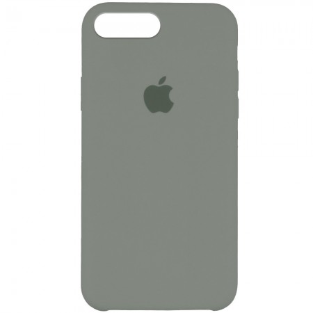 Чехол Silicone Case (AA) для Apple iPhone 7 plus / 8 plus (5.5'') Серый (20579)