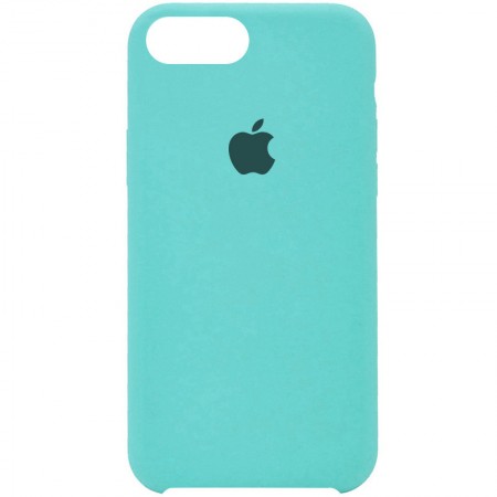 Чехол Silicone Case (AA) для Apple iPhone 7 plus / 8 plus (5.5'') Бирюзовый (1233)